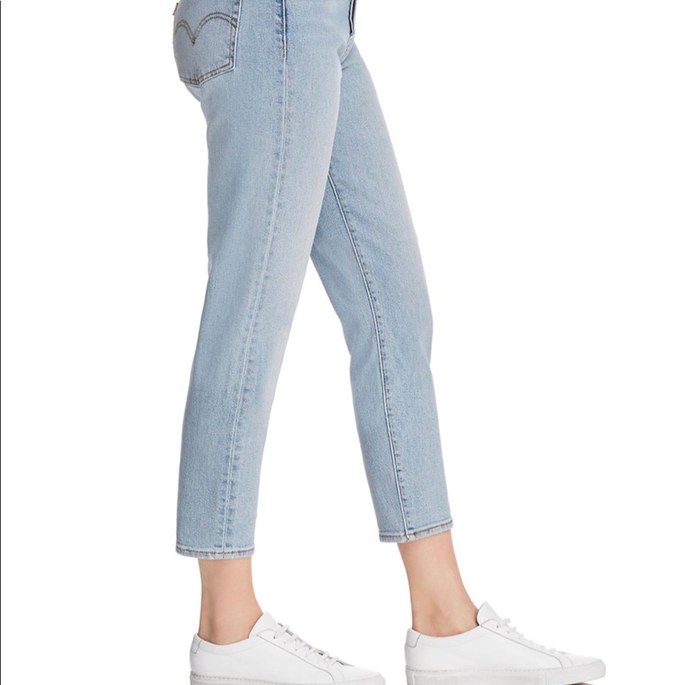 Levi’s Wedgie Icon Jeans Sz 26 Bauhaus Blues